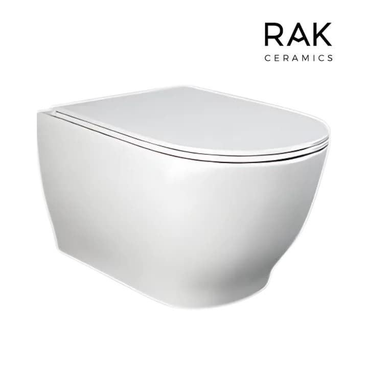 RAK HARMONY COMMODE 22''X14'' WALL HUNG