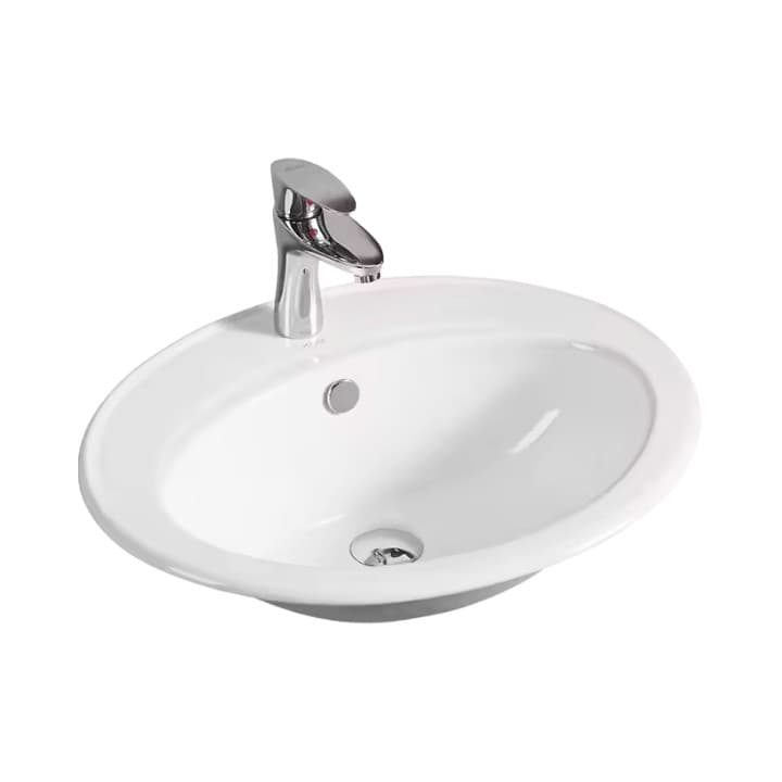 RAK JESSICA BASIN 21''X17''OVAL COUNTER TOP
