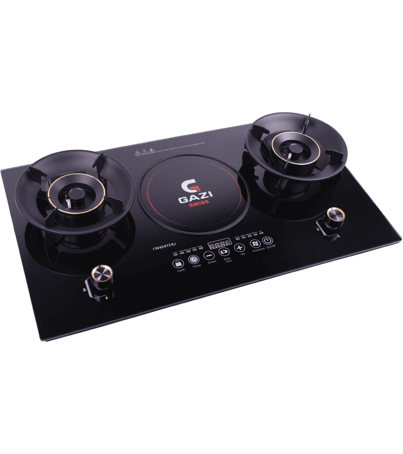 GT-FI01 - Gazi Smiss Gas Stove with Infrared Cooker
